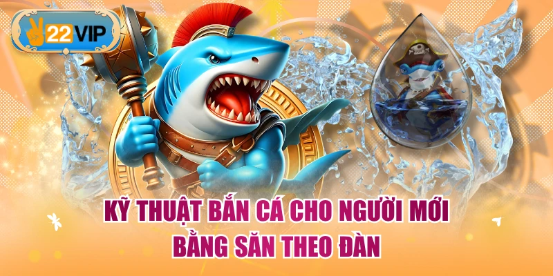 Kỹ thuật bắn cá cho người mới bằng săn theo đàn
