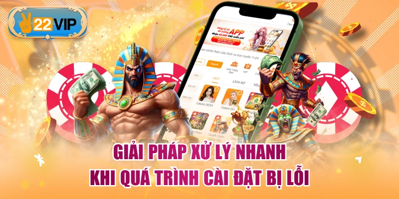 Giải pháp xử lý nhanh khi quá trình cài đặt bị lỗi