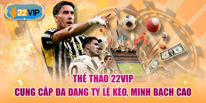Thể Thao 22VIP - Cung Cấp Đa Dạng Tỷ Lệ Kèo, Minh Bạch Cao